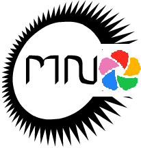 Logo de "Mes Numériques" : un inscription "MN" suivie du logo Immich, le tout à l'intérieur d'une roue dentelée