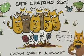 Le dessin officiel du camp 2025 par srs